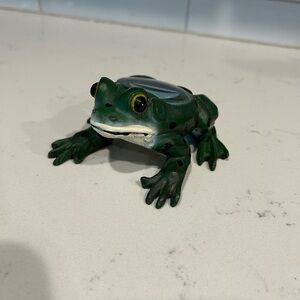 Vintage Green Frog Decor/Magnifying Glass